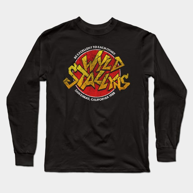 wyld stallyns Long Sleeve T-Shirt by crocamasistudios